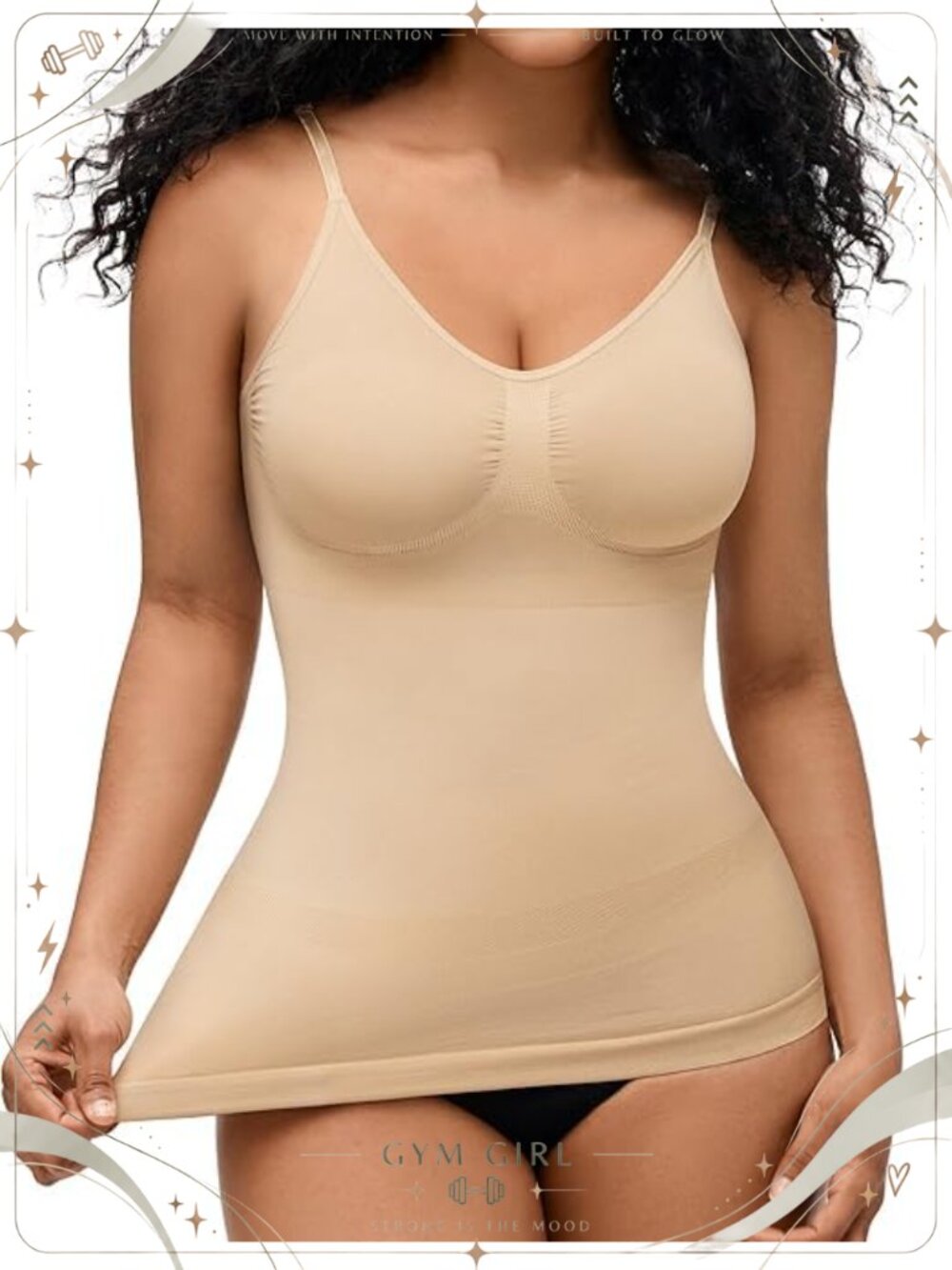 Compression Tank Top Tummy Control Shapewear Seamless Camisole